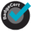 BadgeCert logo