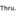 Thru logo